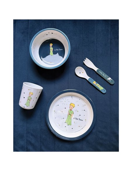 COFFRET CADEAU 5 PIÈCES LE PETIT PRINCE bleu - Petit Jour