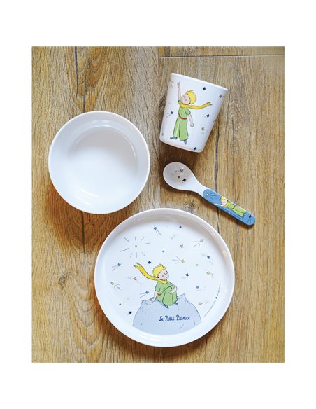 COFFRET CADEAU 4 PIÈCES LE PETIT PRINCE - Petit Jour
