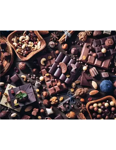 Puzzles Adultes 2000 pièces - Paradis du chocolat