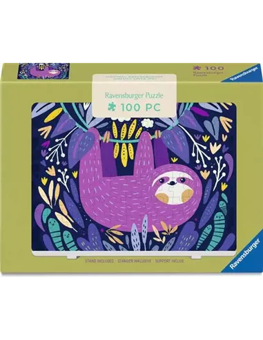 Puzzles Adultes 100 pièces - Paresseux violet