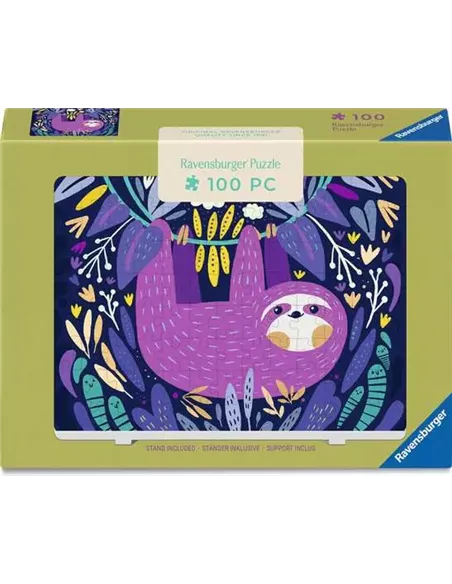 Puzzles Adultes 100 pièces - Paresseux violet
