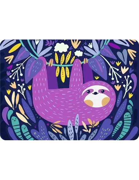 Puzzles Adultes 100 pièces - Paresseux violet