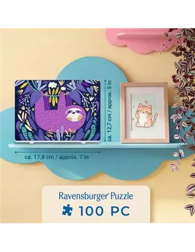 Puzzles Adultes 100 pièces - Paresseux violet