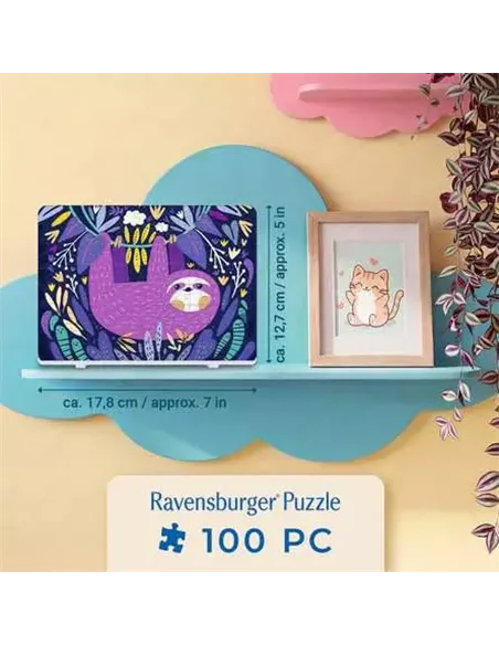 Puzzles Adultes 100 pièces - Paresseux violet