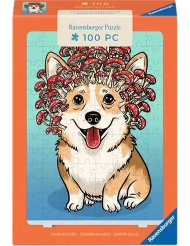 Puzzles Adultes 100 pièces - Corgi forestier