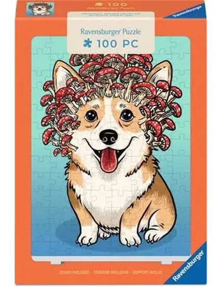 Puzzles Adultes 100 pièces - Corgi forestier