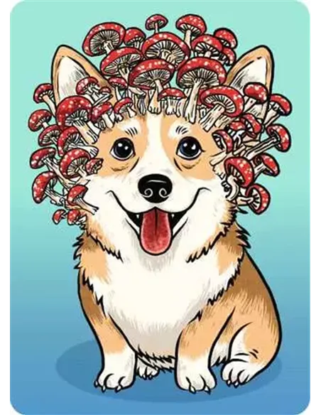 Puzzles Adultes 100 pièces - Corgi forestier
