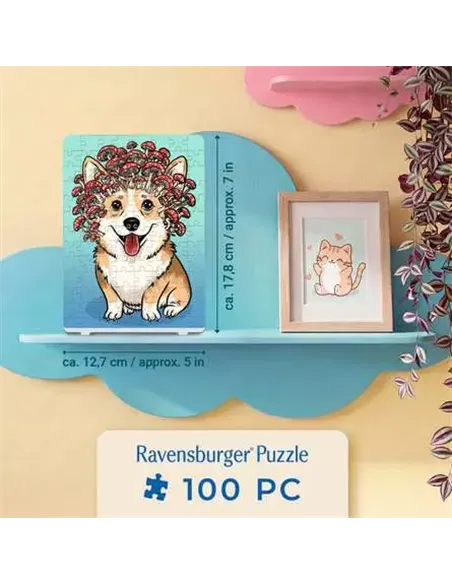 Puzzles Adultes 100 pièces - Corgi forestier