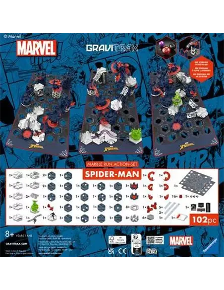 GraviTrax BASE Spider-Man - Coffret d'action M Spider-Man