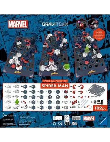 GraviTrax BASE Spider-Man - Coffret d'action M Spider-Man