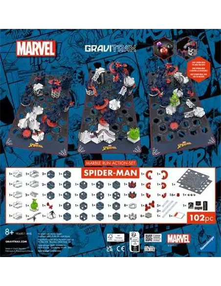GraviTrax BASE Spider-Man - Coffret d'action M Spider-Man