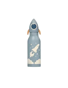 Gourde isotherme inox 400ml - Fusée