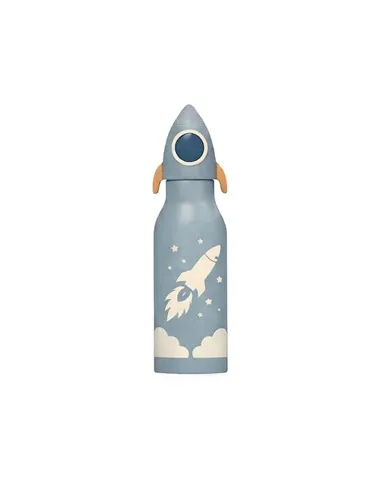 Gourde isotherme inox 400ml - Fusée