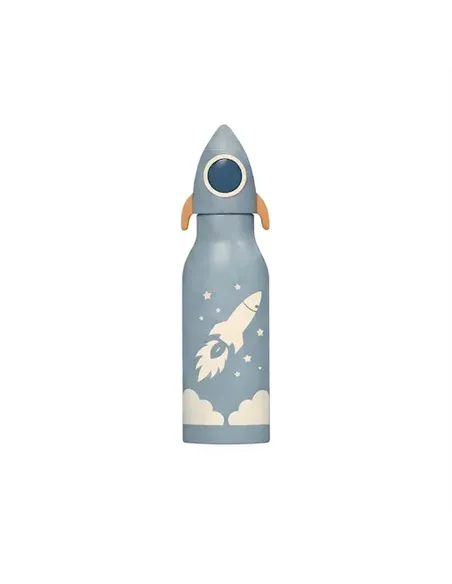 Gourde isotherme inox 400ml - Fusée