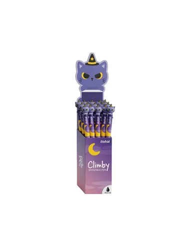 Stylo effaçable Climby MYSTICAT édition halloween - Itotal