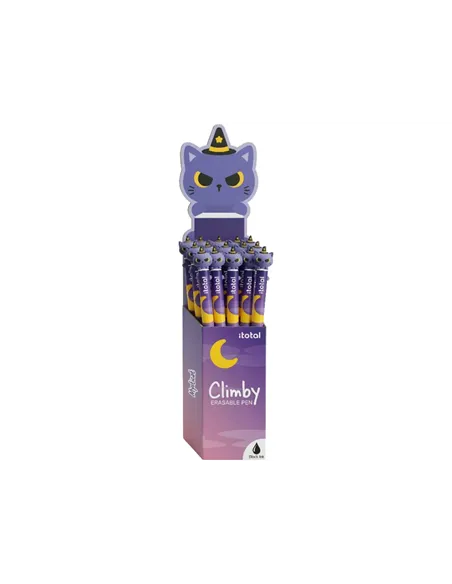 Stylo effaçable Climby MYSTICAT édition halloween - Itotal