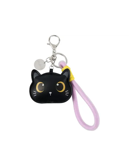 Porte-clés chat noir - itotal