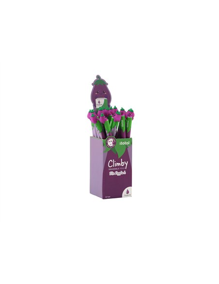 Stylo effaçable Climby Ellie l'aubergine - itotal