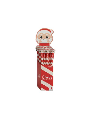 Stylo effaçable Climby XMAS père noël - itotal