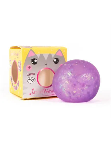 Balle anti-stress paillettes - great pretenders