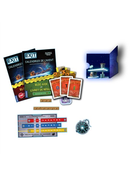IELLO - EXIT : Calendrier de l'Avent - Course Intergalactique