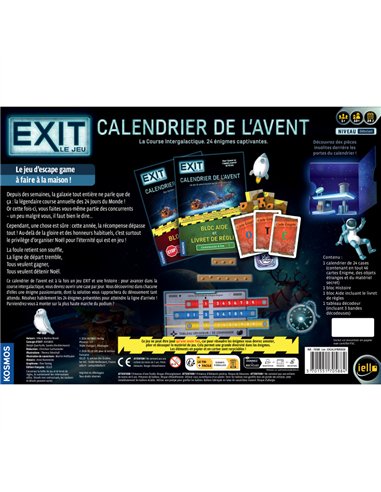 IELLO - EXIT : Calendrier de l'Avent - Course Intergalactique