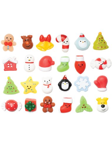 Calendrier de l'Avent - "Merry Squishmas" - great pretenders