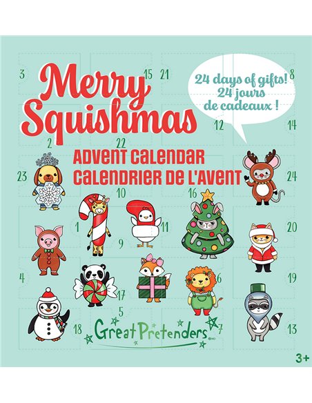Calendrier de l'Avent - "Merry Squishmas" - great pretenders
