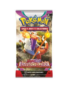 Pokémon EV02 : booster écarlate et violet - évolutions à paldea