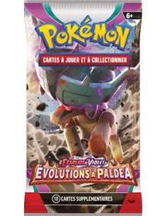 Pokémon EV02 : booster écarlate et violet - évolutions à paldea 2