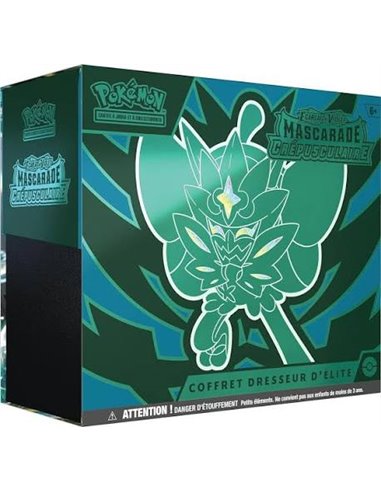 Pokémon EV06 : coffret Dresseur d'Elite écarlate et violet mascarade crépusculaire