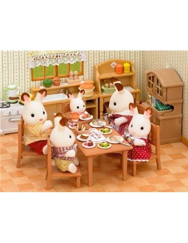 Sylvanian families - La table de repas