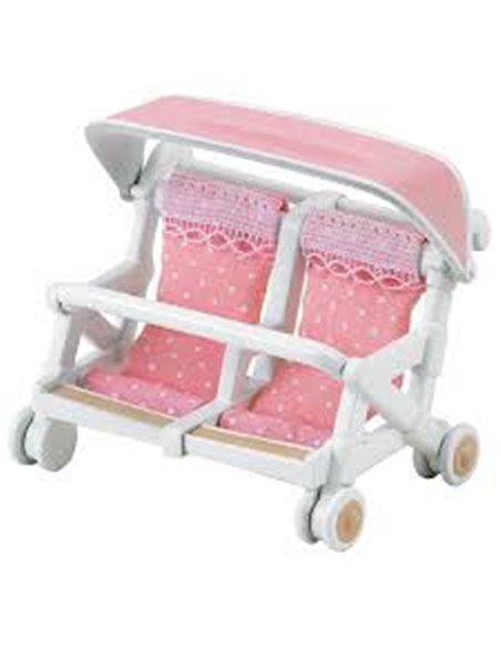 Sylvanian families - La poussette double