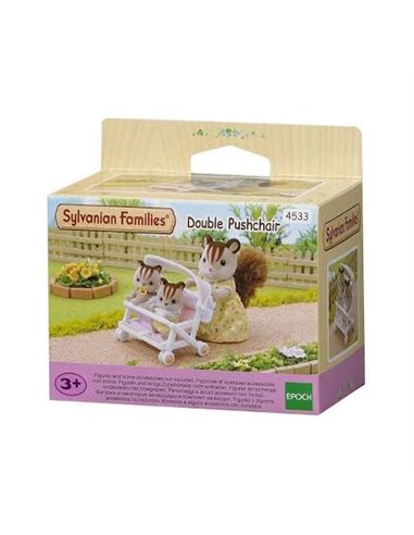 Sylvanian families - La poussette double