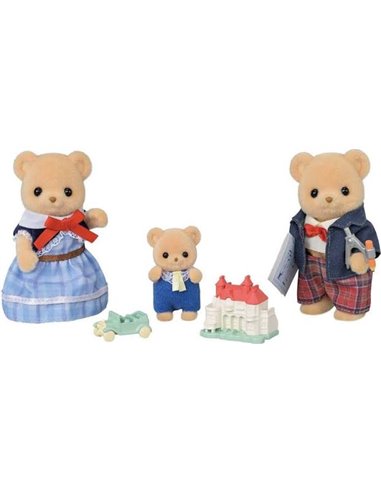 Sylvanian families - La famille Ours Biscuit