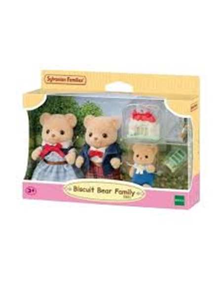 Sylvanian families - La famille Ours Biscuit