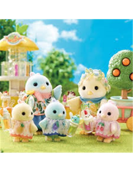 Sylvanian families - La famille Oiseau Citrus
