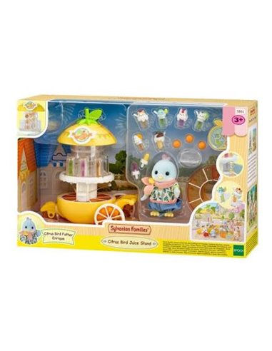 Sylvanian families - Le stand de jus de fruits