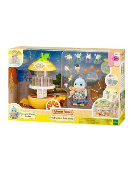 Sylvanian families - Le stand de jus de fruits
