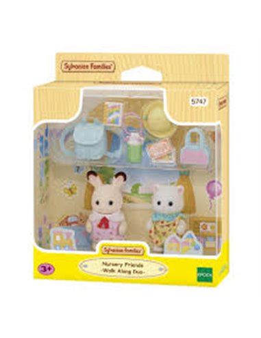 Sylvanian families - Le duo des bébés en promenade