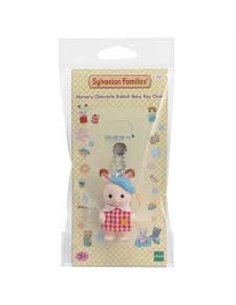Sylvanian families - Porte-clés lapin chocolat 2