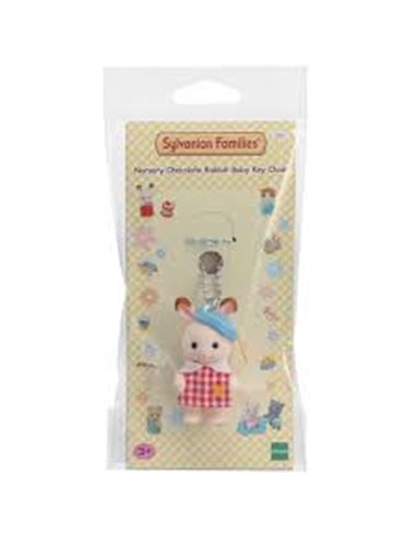 Sylvanian families - Porte-clés lapin chocolat