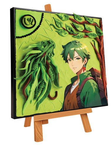 OKTO Art Sensoriel PEINTURE EN 3D: MANGA - TERRE 