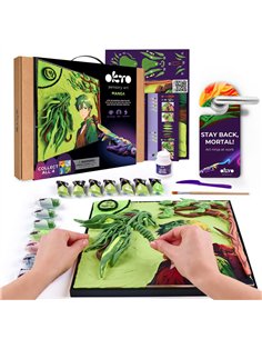 OKTO Art Sensoriel PEINTURE EN 3D: MANGA - TERRE  2