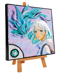 OKTO Art Sensoriel PEINTURE EN 3D: MANGA - AIR