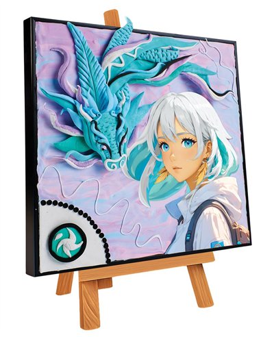 OKTO Art Sensoriel PEINTURE EN 3D: MANGA - AIR