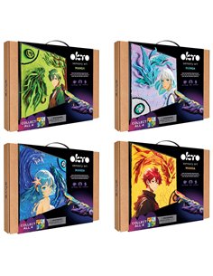 OKTO Art Sensoriel PEINTURE EN 3D: MANGA - EAU 2