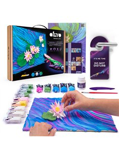 OKTO Art Sensoriel PEINTURE EN 3D: CHEF-D'OEUVRE - NÉNUPHARS, Claude Monet 2