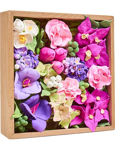 OKTO Art Sensoriel WOOD&CRAFT: FLEURS - INSPIRATION