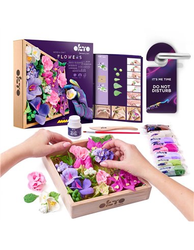 OKTO Art Sensoriel WOOD&CRAFT: FLEURS - INSPIRATION